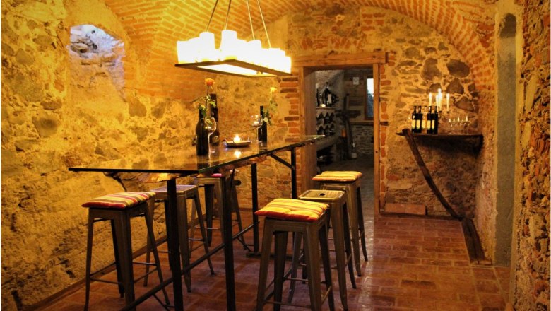 Weinkeller im Schlosswirtshaus, &copy; Schlosswirtshaus